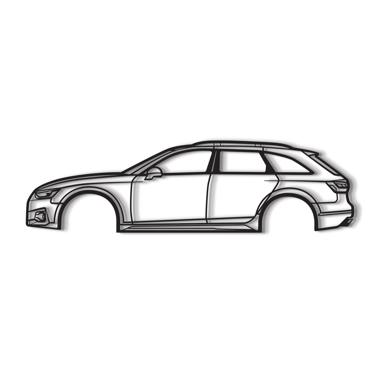 2022 A4 ALLROAD Metal Car Wall Art - NC0775