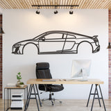 R8 Metal Car Wall Art - NC1071