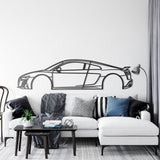 R8 Metal Car Wall Art - NC1071