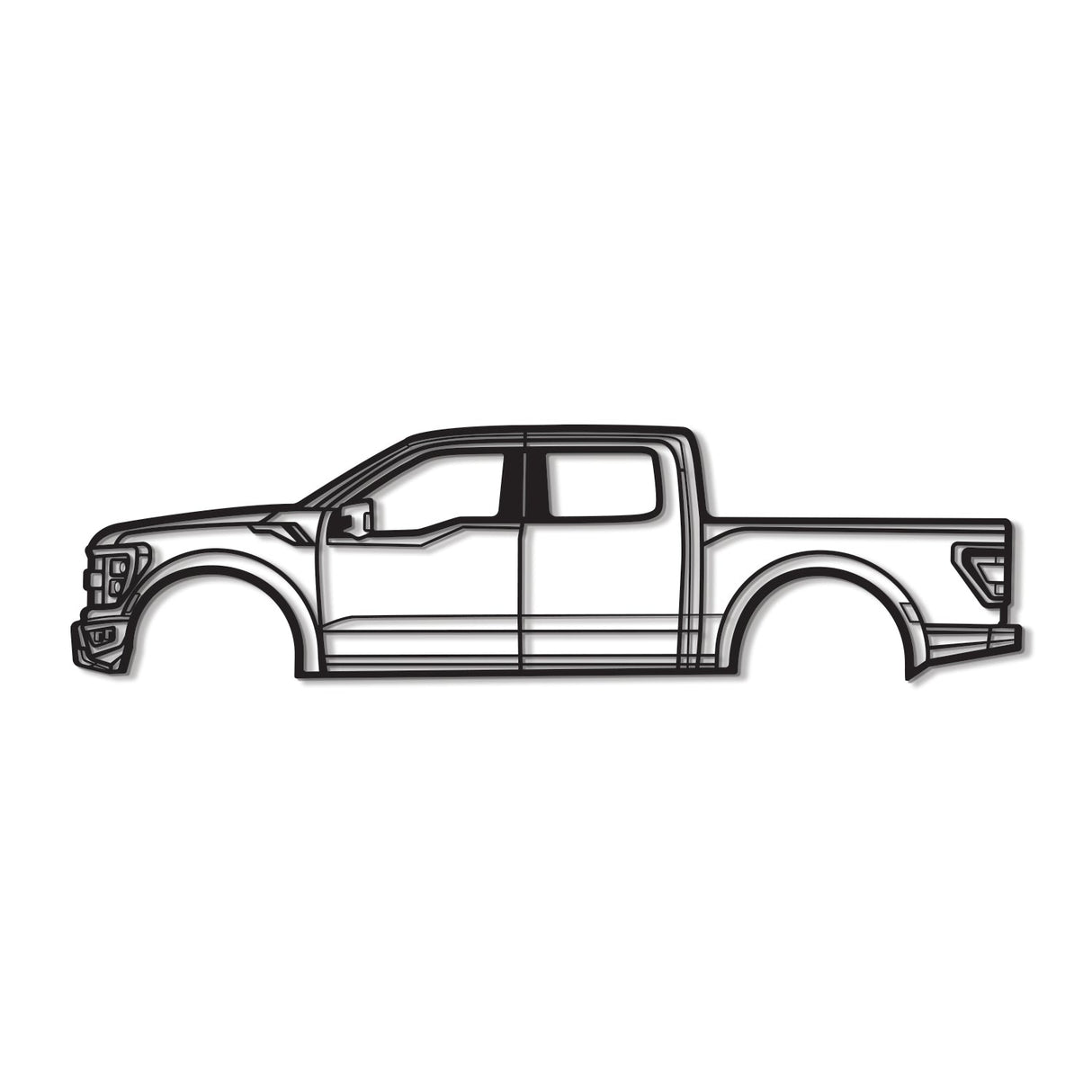 2022 F-150 Ranger Metal Car Wall Art - NC0781