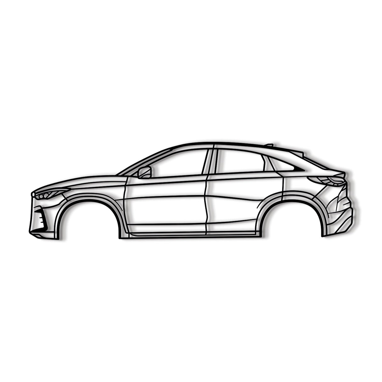 2022 QX55 2nd Gen (J55) Metal Car Wall Art - NC0807