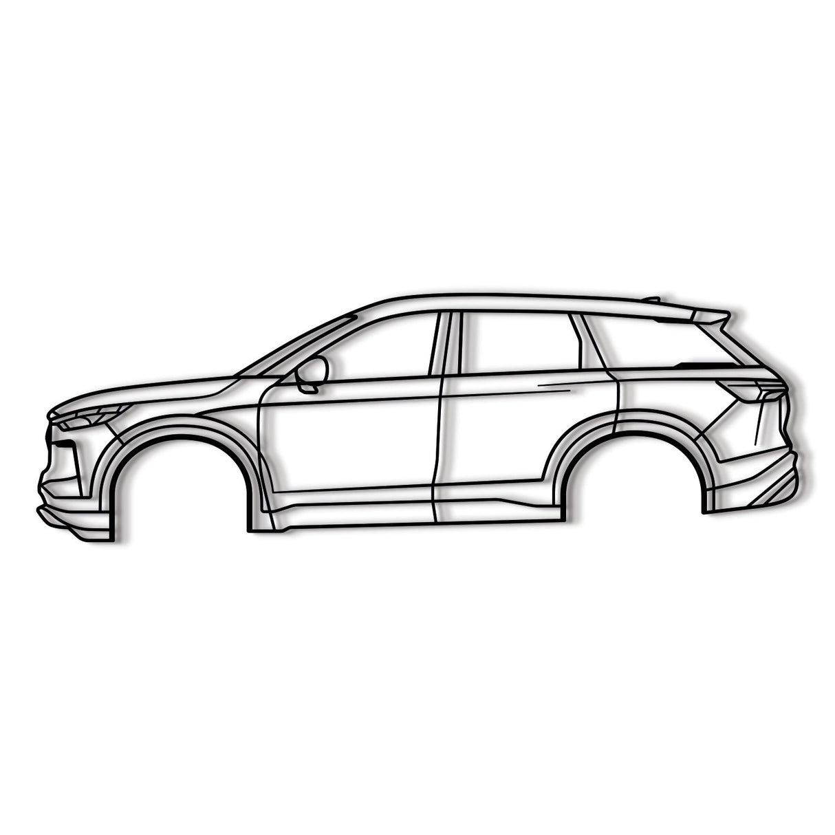 2022 QX60 2nd Gen (L51) Metal Car Wall Art - NC0808