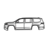 2022 Grand Wagoneer WS (4th Gen) Metal Car Wall Art - NC0789