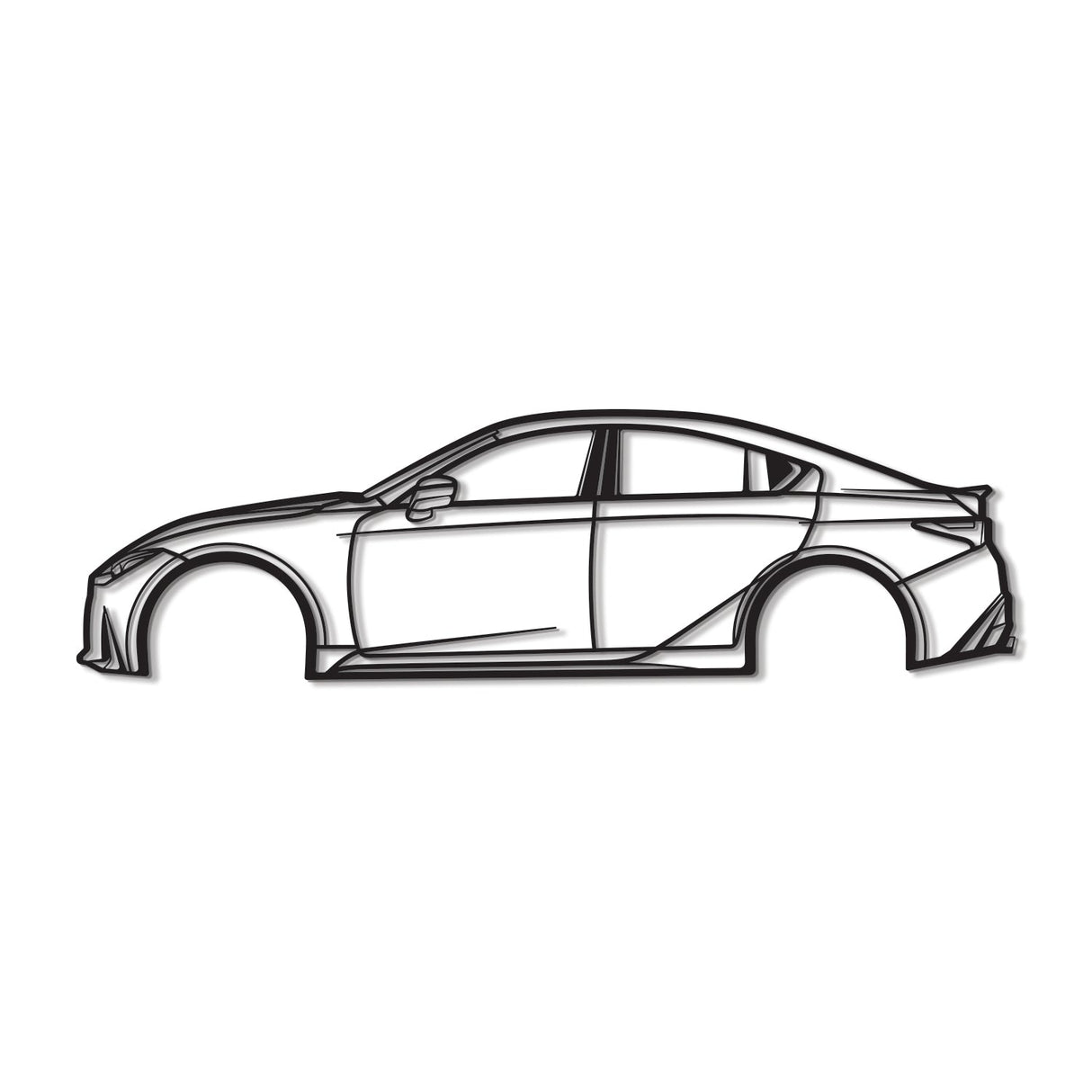 Lexus IS350 Metal Car Wall Art - NC1000