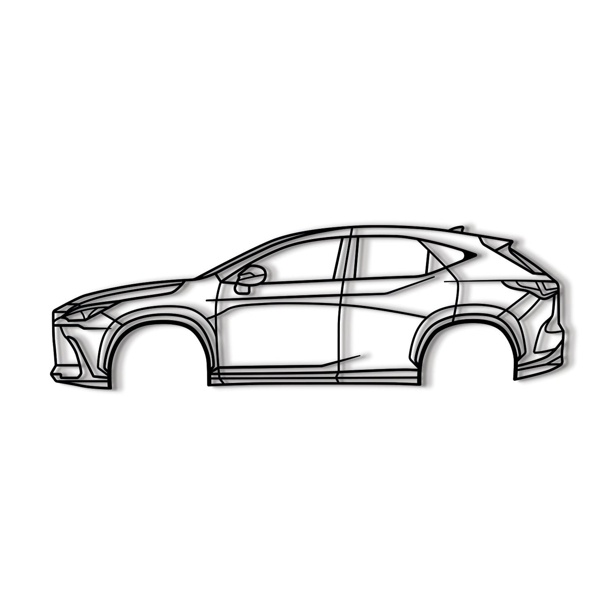 2022 NX 2nd Gen Metal Car Wall Art - NC0801