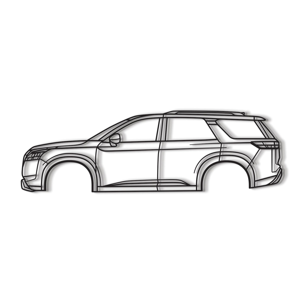 2022 Pathfinder 5th Gen Metal Car Wall Art - NC0804