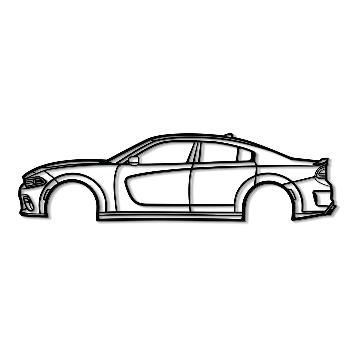 2023 Charger Scat Pack Metal Car Wall Art - NC0822