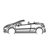 2010 207 CC Metal Car Wall Art - NC0395