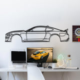 Mustang Shelby GT500 Detailed Metal Car Wall Art - NC1062