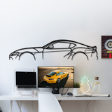 Supra MK5 Metal Car Wall Art - NC1099