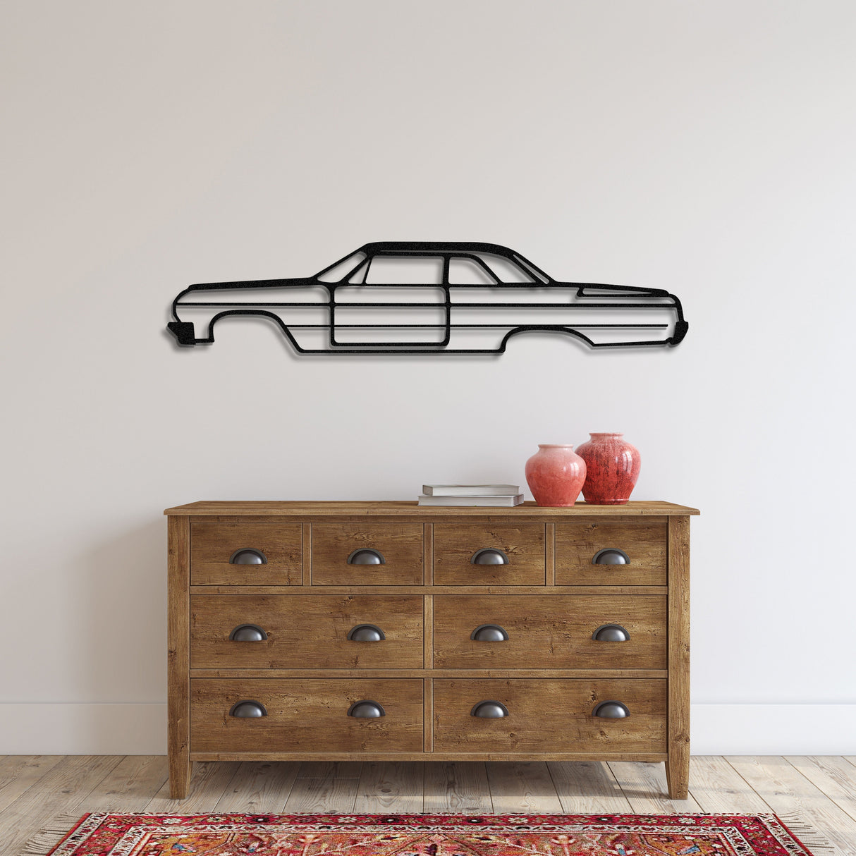 Impala Metal Car Wall Art - NC0993