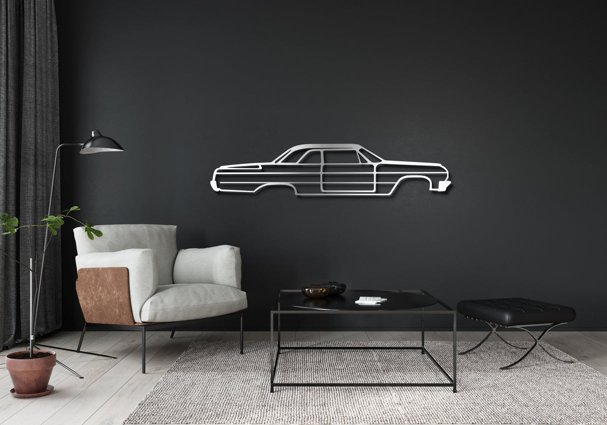 Impala Metal Car Wall Art - NC0993