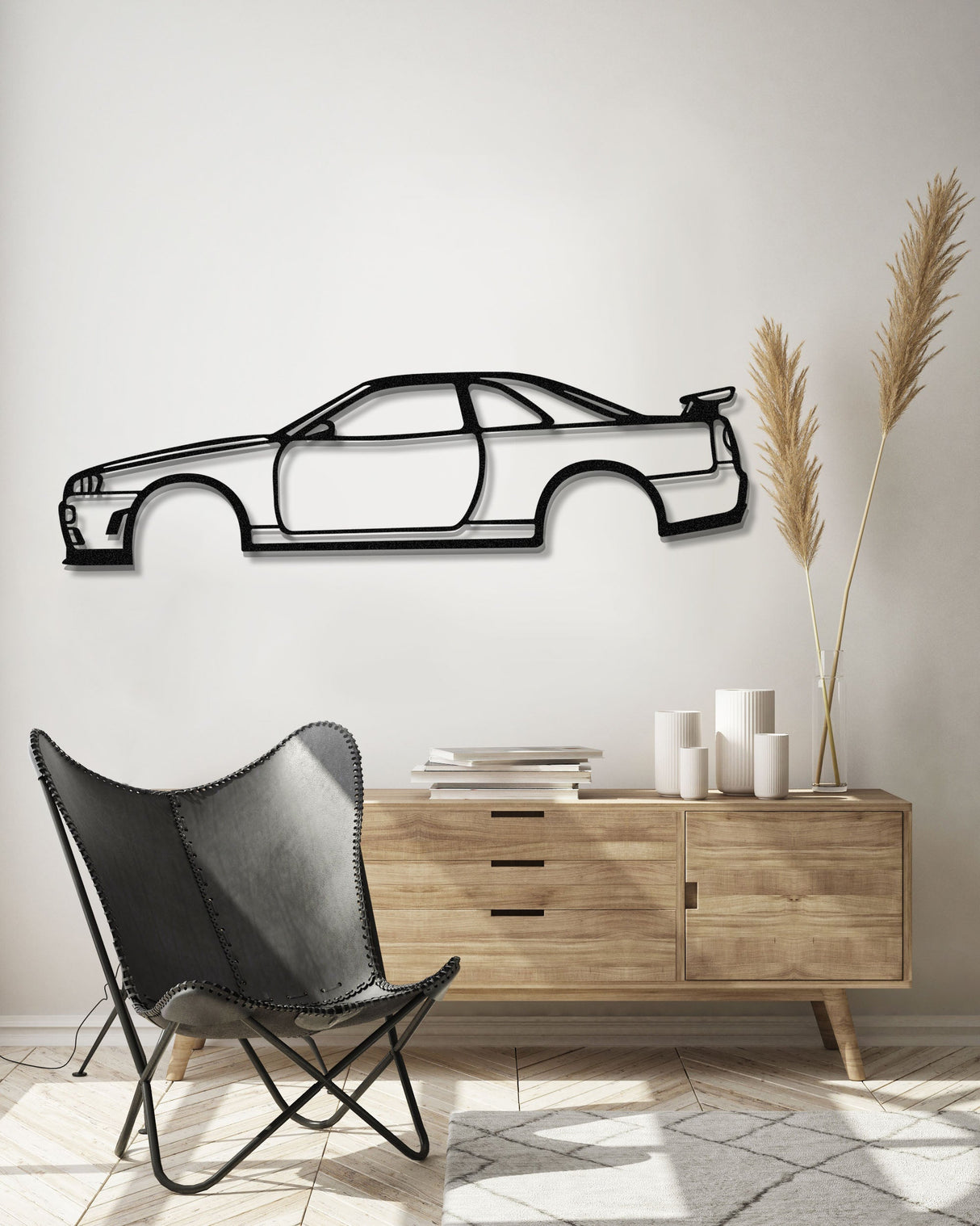 Skyline R34 Metal Car Wall Art - NC1092