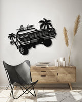 Impala Los Angeles Metal Car Wall Art - NC0992