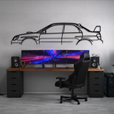 WRX STI GD Metal Car Wall Art - NC1111