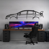 WRX STI VA Metal Car Wall Art - NC1112