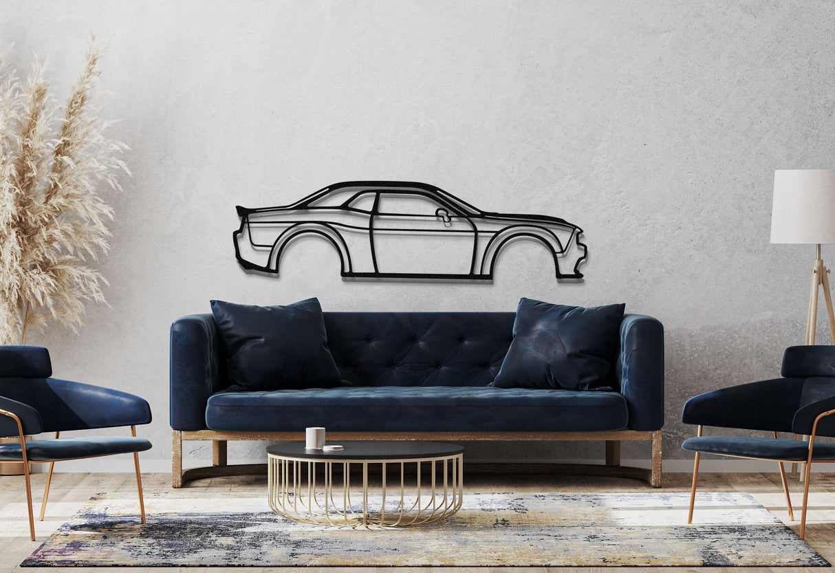 Challanger Metal Car Wall Art - NC0899