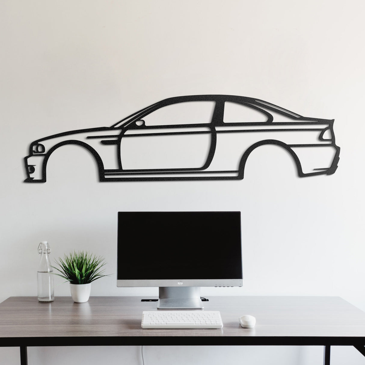 E46 M3 Metal Car Wall Art - NC0957