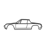 9146 1970 Metal Car Wall Art - NC0880