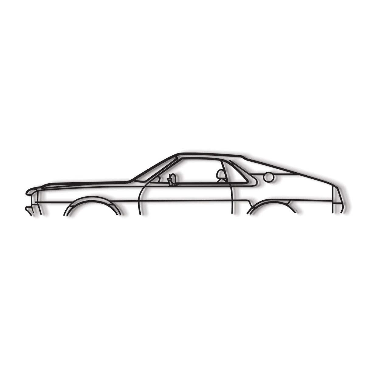 1970 AMX Metal Car Wall Art - NC0126