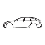 RS6 Metal Car Wall Art - NC1078