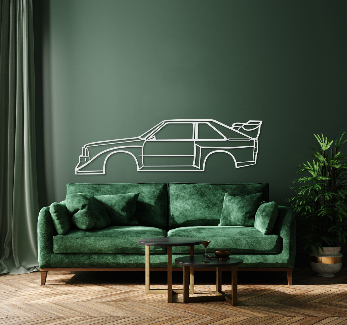 S1 Group B Metal Car Wall Art - NC1081