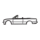 E30 Cabrio Metal Car Wall Art - NC0932