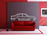 E34 Metal Car Wall Art - NC0939