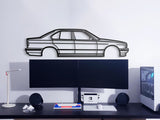 E34 Metal Car Wall Art - NC0939