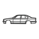 E34 Metal Car Wall Art - NC0939