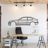 E36 Compact Metal Car Wall Art - NC0944