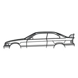 E36 M3 CS Metal Car Wall Art - NC0945