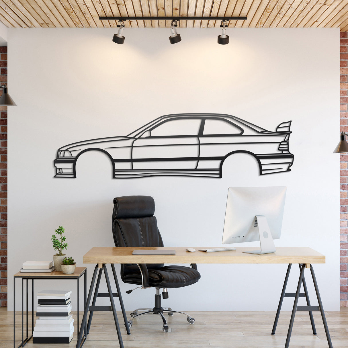 E36 M3 Metal Car Wall Art - NC0947