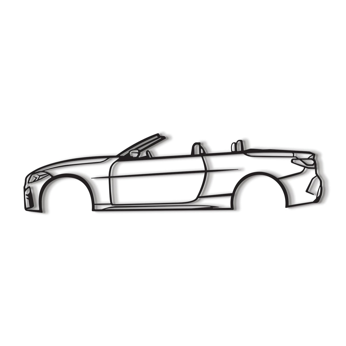 G23 Convertible Metal Car Wall Art - NC0985