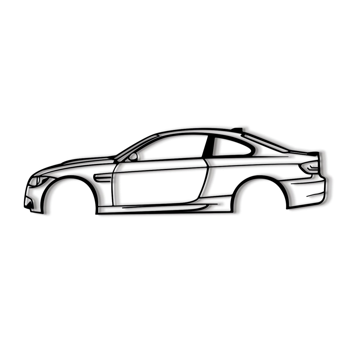 M3 E92 Metal Car Wall Art - NC1008