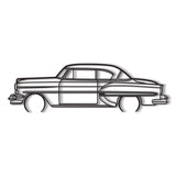 1954 Belair Detailed Metal Car Wall Art - NC0031