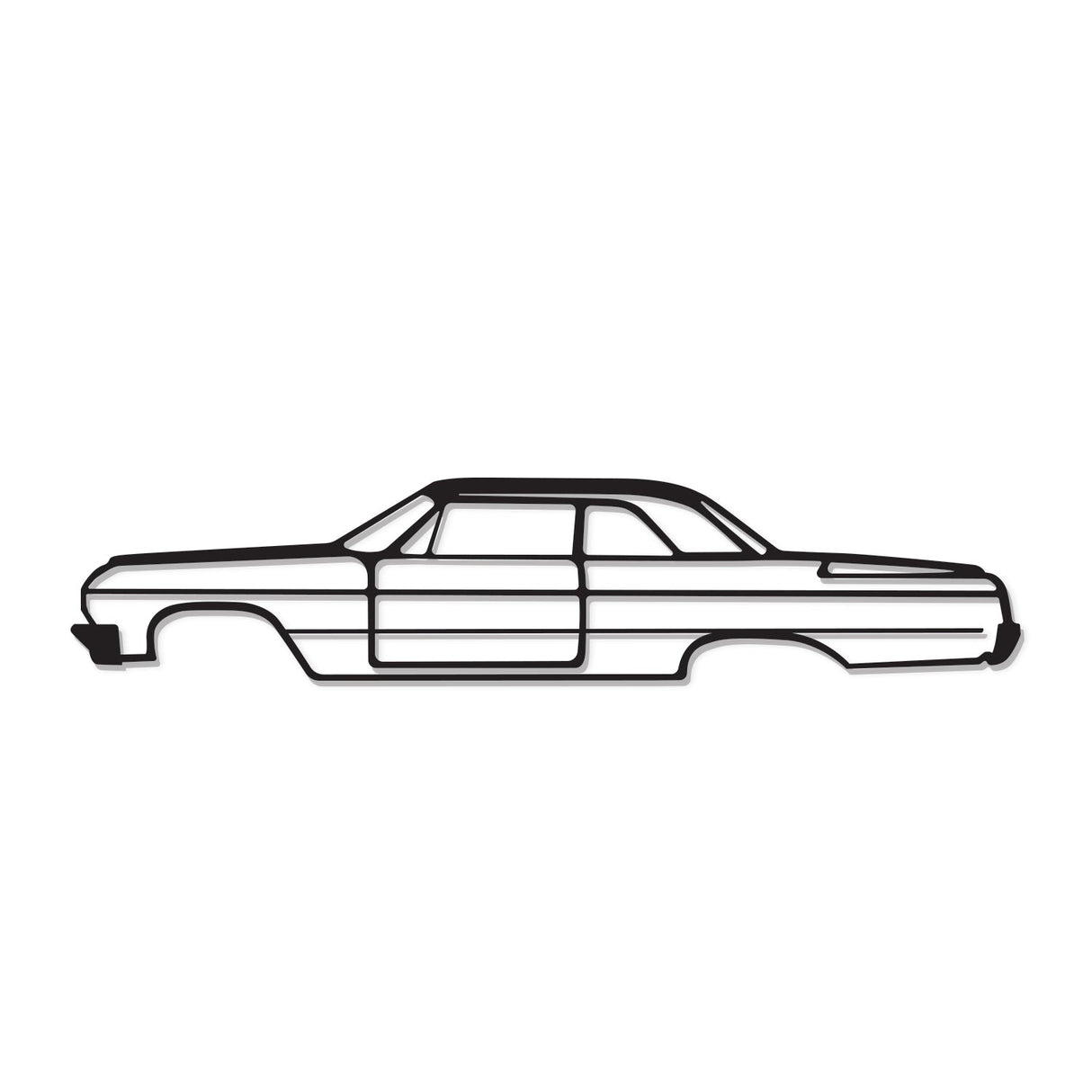 Impala Metal Car Wall Art - NC0993