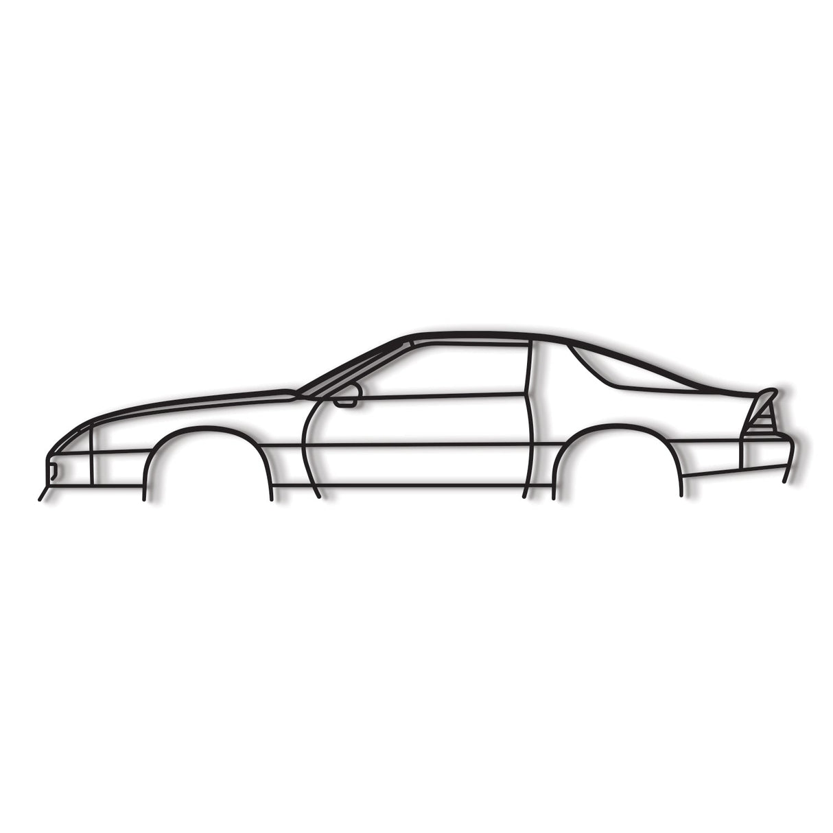 1987 Camaro Metal Car Wall Art - NC0211