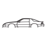 1987 Camaro Metal Car Wall Art - NC0211