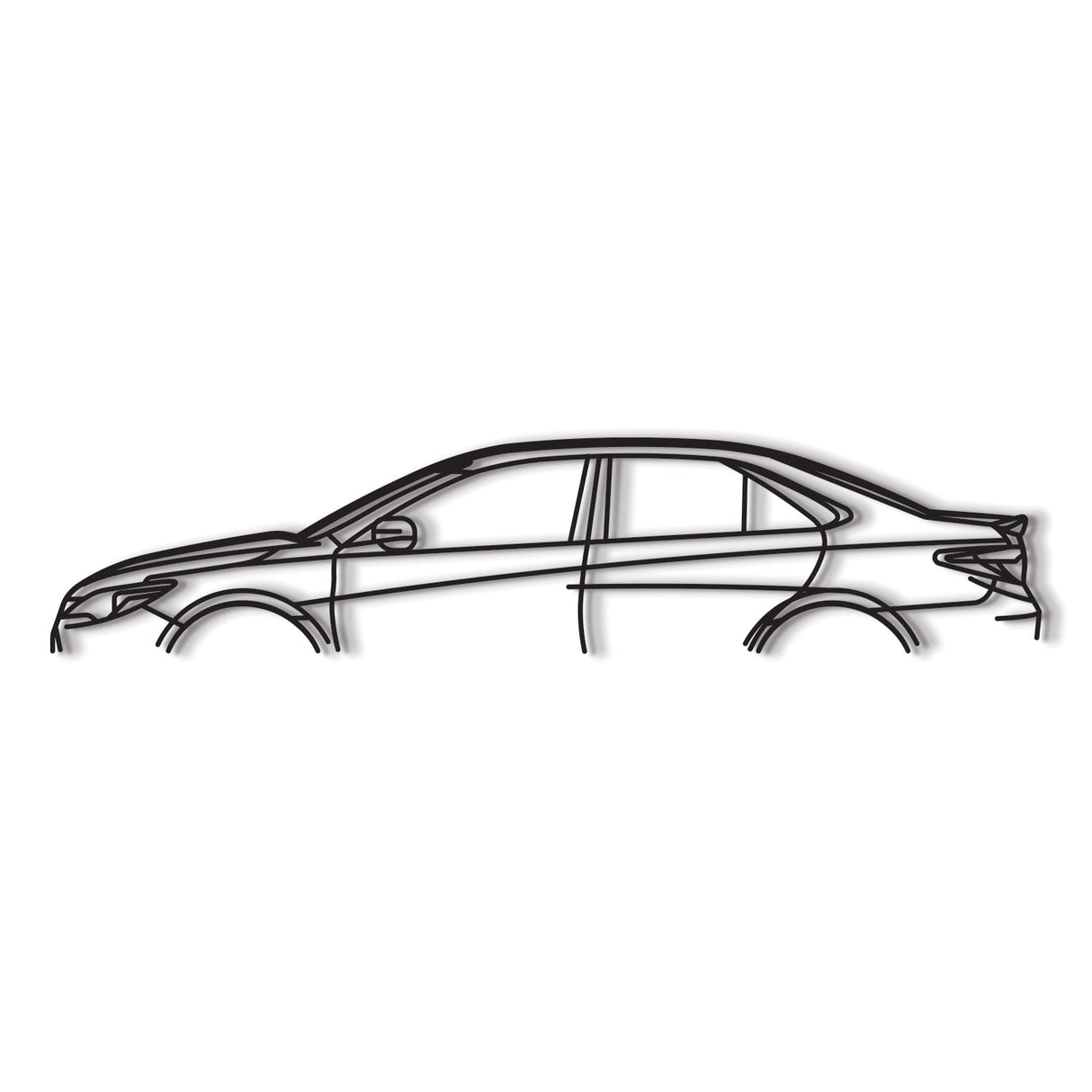 2017 Camry Metal Car Wall Art - NC0584