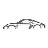 Cayman 987 Classic Metal Car Wall Art - NC0896