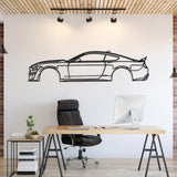 Mustang Shelby GT500 Detailed Metal Car Wall Art - NC1062