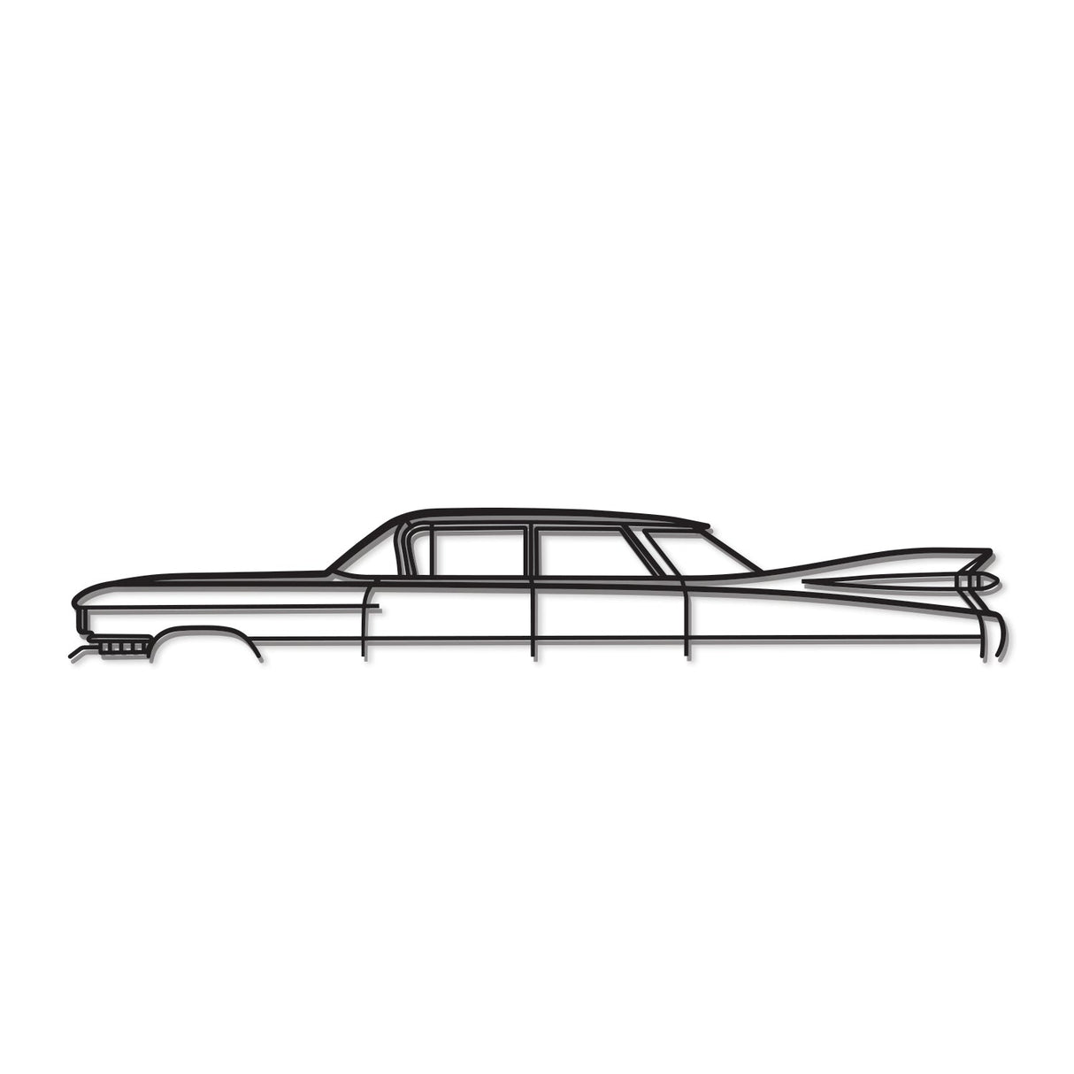 1959 De Ville Sedan Car Wall Art - NC0056