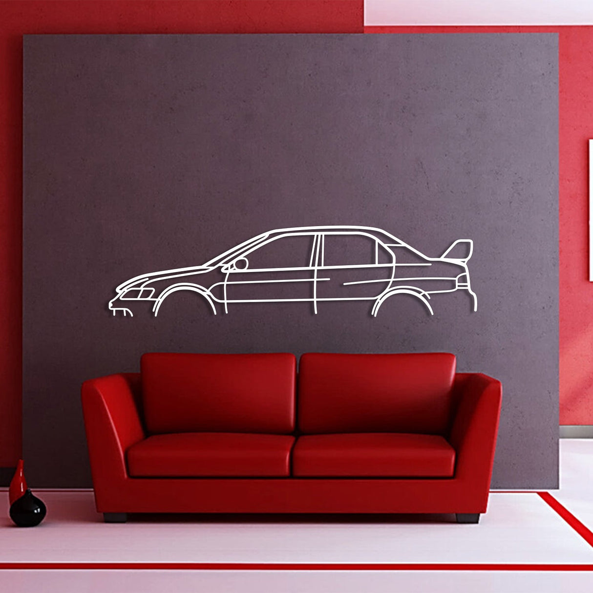 Evo IX Classic Metal Car Wall Art - NC0965