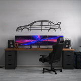 Evo IX Classic Metal Car Wall Art - NC0965