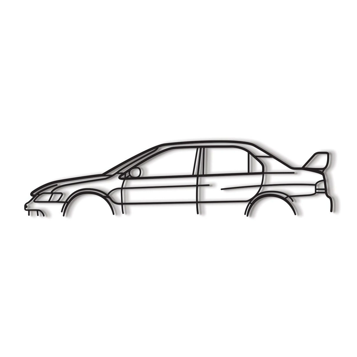 Evo IX Classic Metal Car Wall Art - NC0965