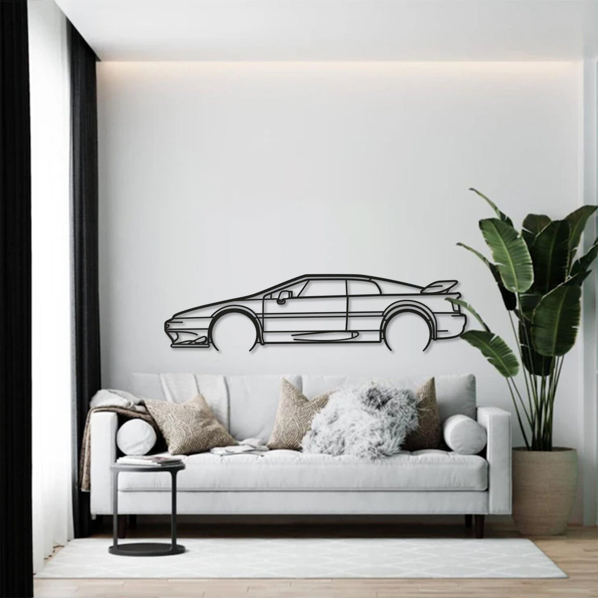 Esprit Turbo Detailed Metal Car Wall Art - NC964