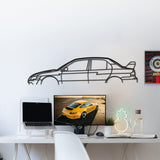 Evo VII Classic Metal Car Wall Art - NC0966