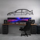 Evo VII Classic Metal Car Wall Art - NC0966