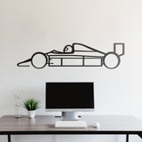 Formula 1 1980 Metal Car Wall Art - NC0974